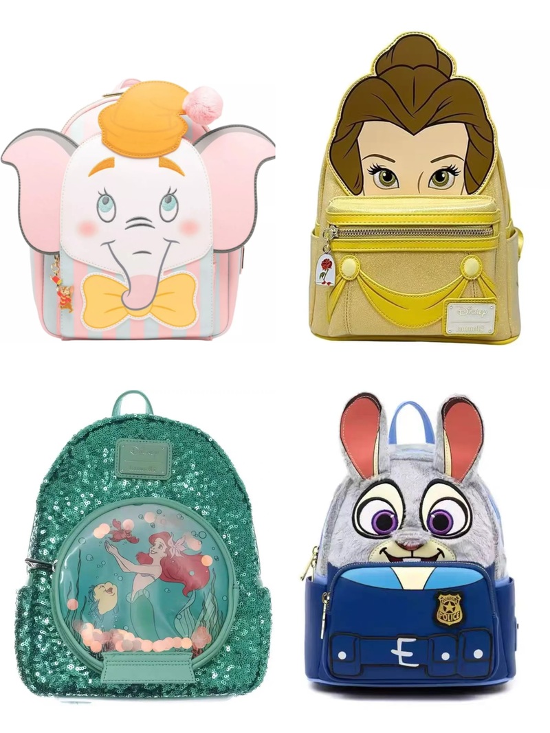 Leather Work Backpack - New Pink Faux Leather Mini Backpack