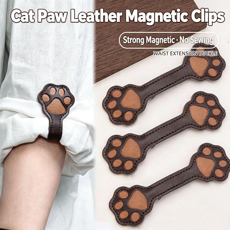 Leather Work Leather - 2 PCS Premium Leather Magnetic Sleeve