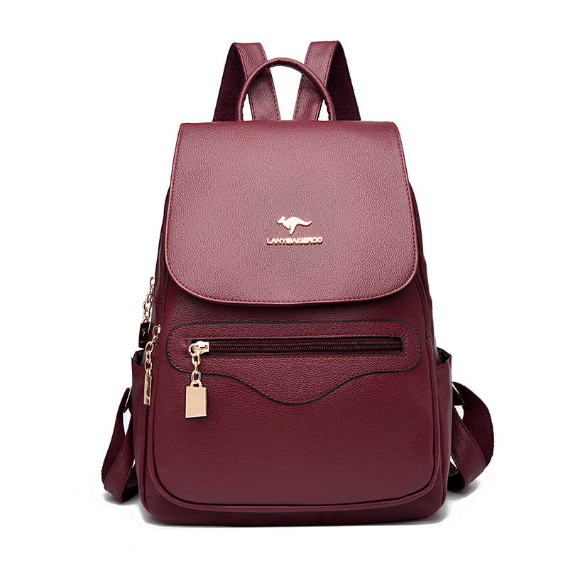 Leather Work Backpack - 2026 NEW Women High Quality Leather