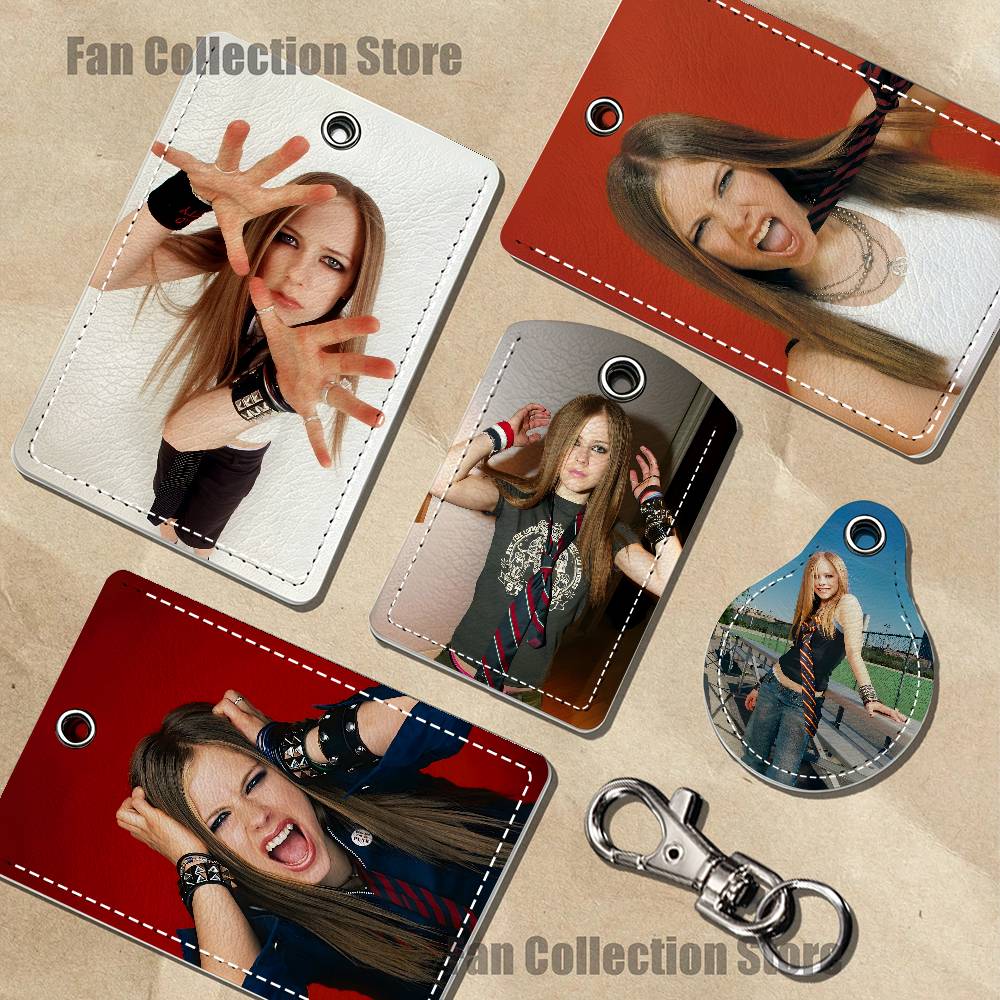 Leather Work Leather - Singer A-Avril Holder Keychain For Air