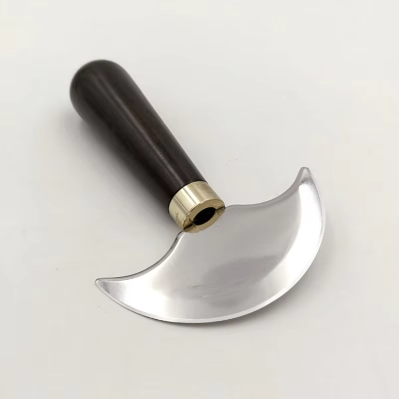 Round Knife Leatherwork - 1Pc Professional Leather Cutting Knife Half