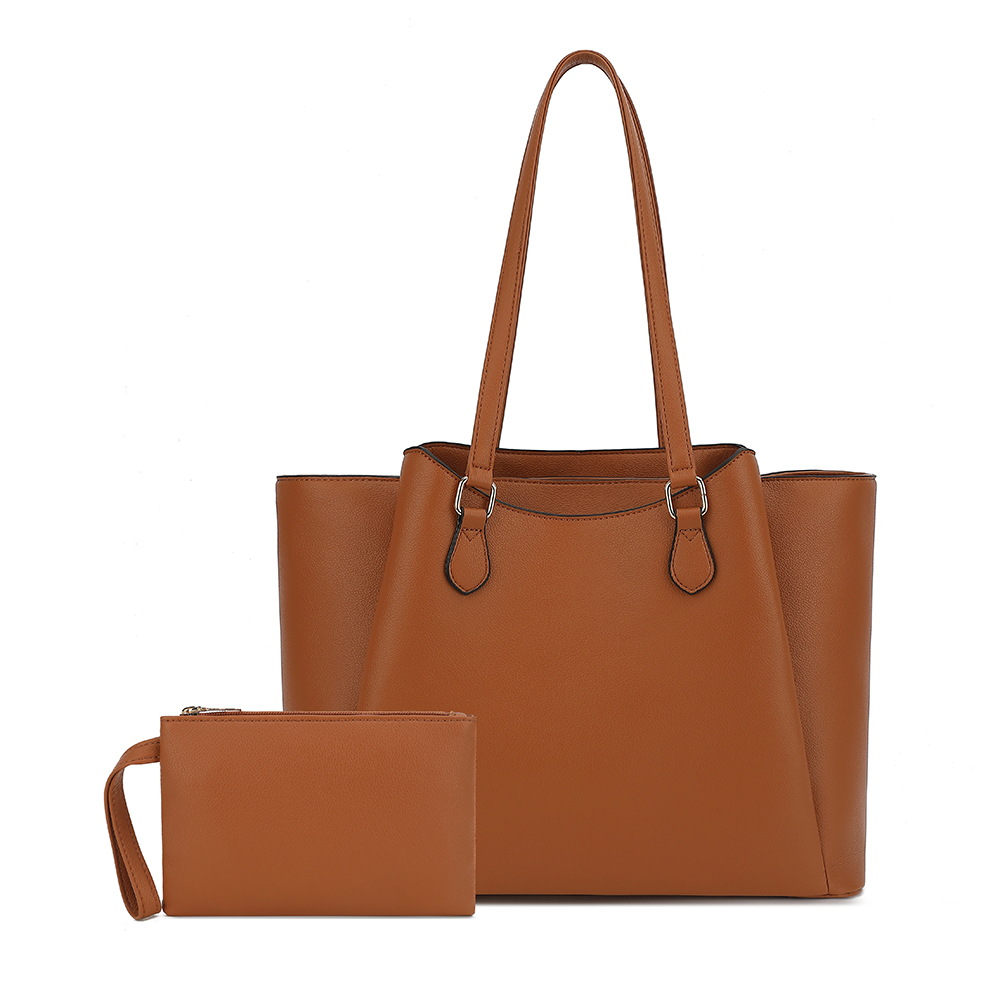 Leather Work Leather - Tote Bag for Women, Large PU
