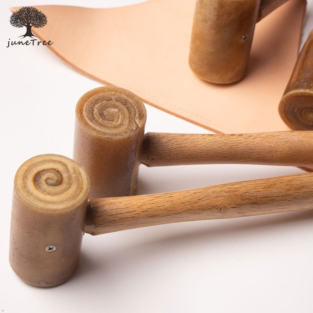 Mallet Rawhide Craft - Junetree Nguyên da bò Vồ Da