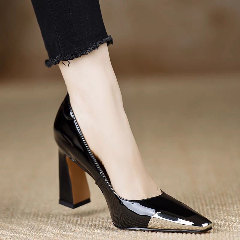 Leather Work Outfit - FHC 2025 New Square Metal Toe