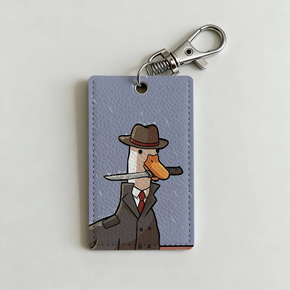 Cartoon Cute Goose Duck Badge  - đánh giá và giá Leather Work Leather
