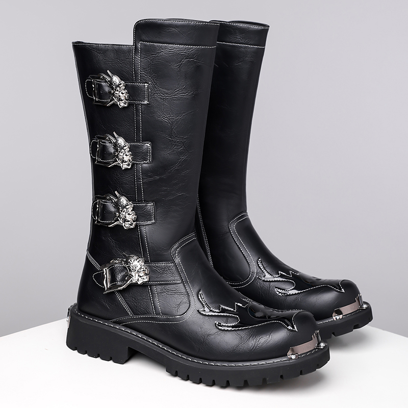 Autumn New Designer Leather Lo - đánh giá và giá Leather Work Boots