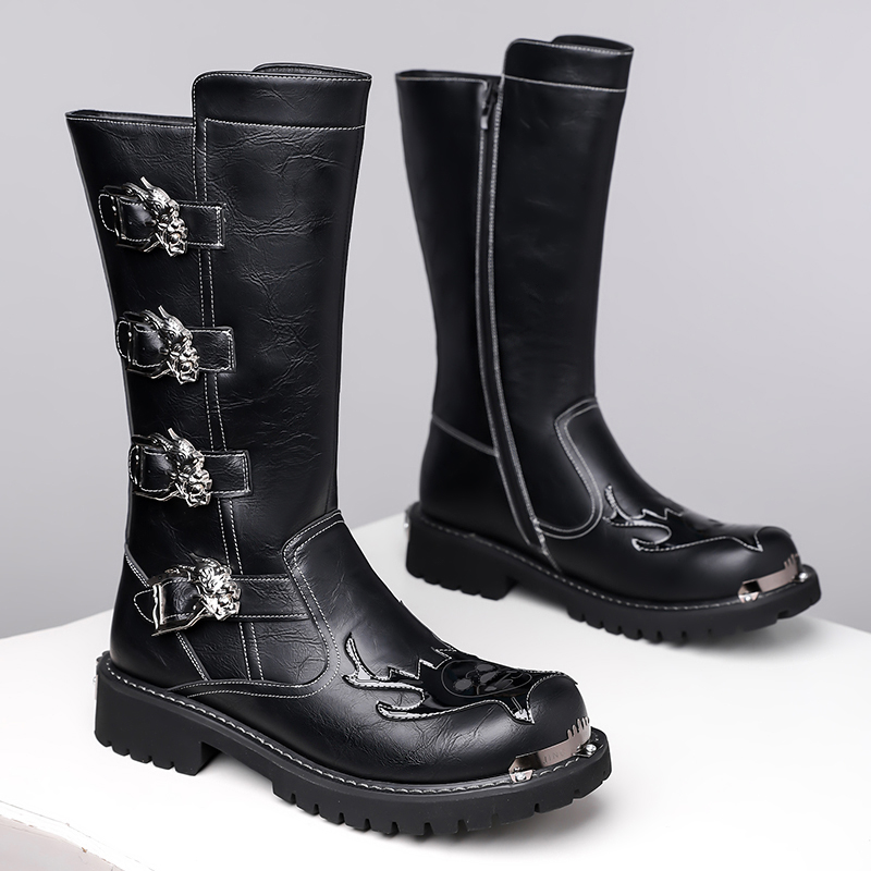Autumn New Designer Leather Lo - đánh giá và giá Leather Work Boots