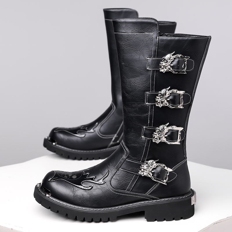 Autumn New Designer Leather Lo - đánh giá và giá Leather Work Boots