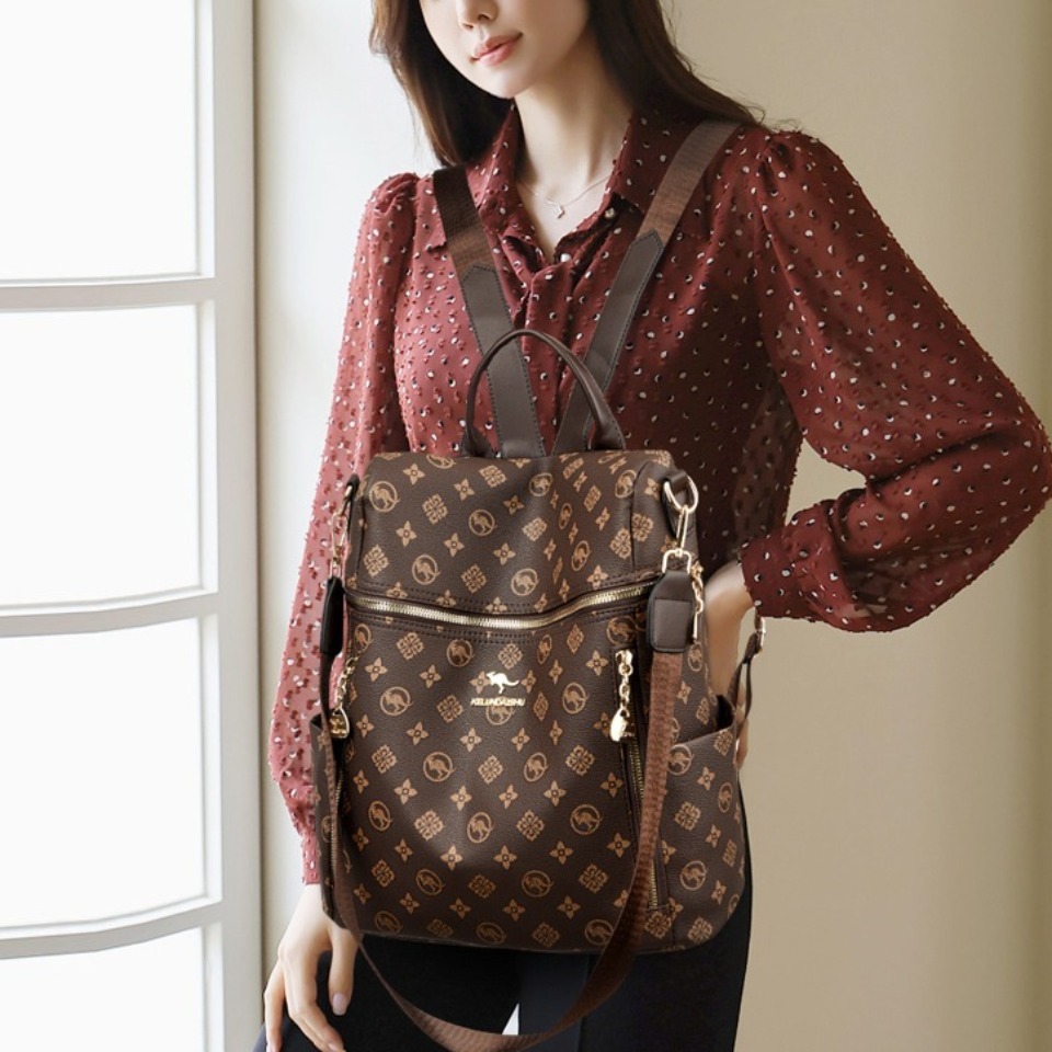 Genuine Brand Women's Soft Lea - đánh giá và giá Leather Work Backpack