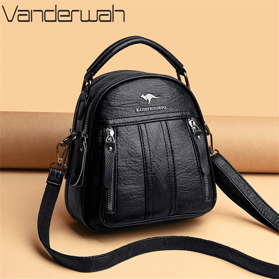 4 Trong 1 Da Lưng Đa Năng Nữ Đ - đánh giá và giá Leather Work Backpack