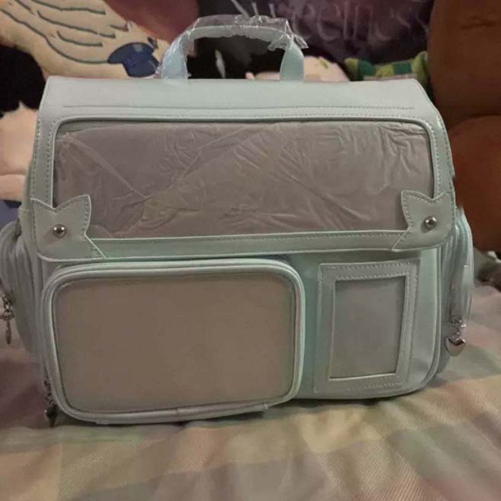 Transparent Convertible Ita Ba - đánh giá và giá Leather Work Backpack