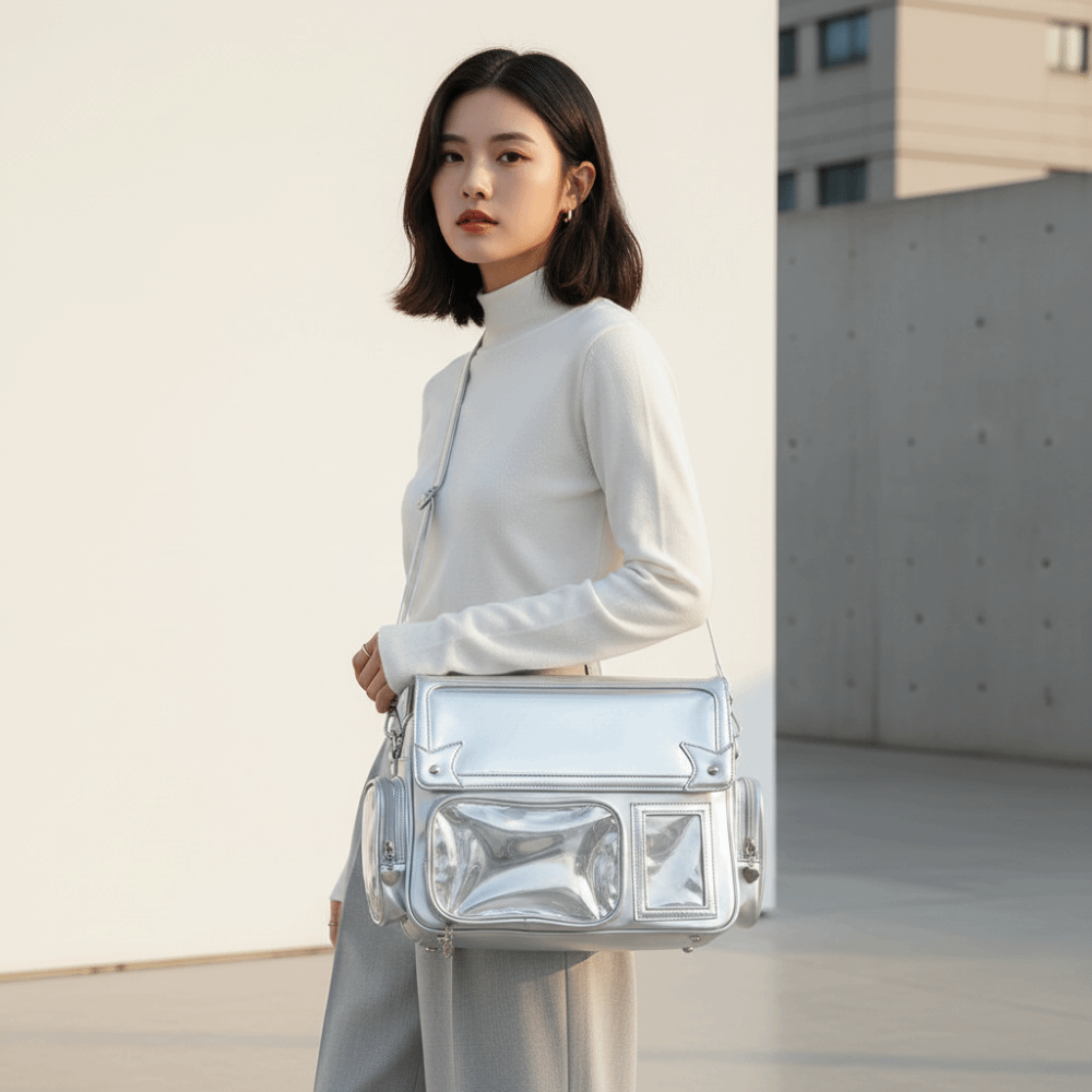 Transparent Convertible Ita Ba - đánh giá và giá Leather Work Backpack