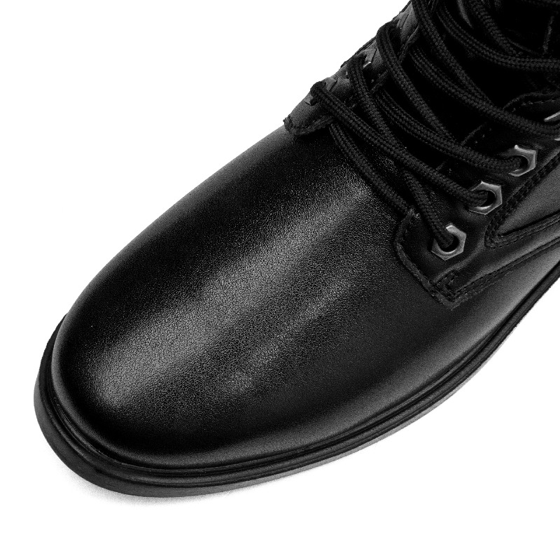 High-top Leather Boots Outdoor - đánh giá và giá Leather Work Boots