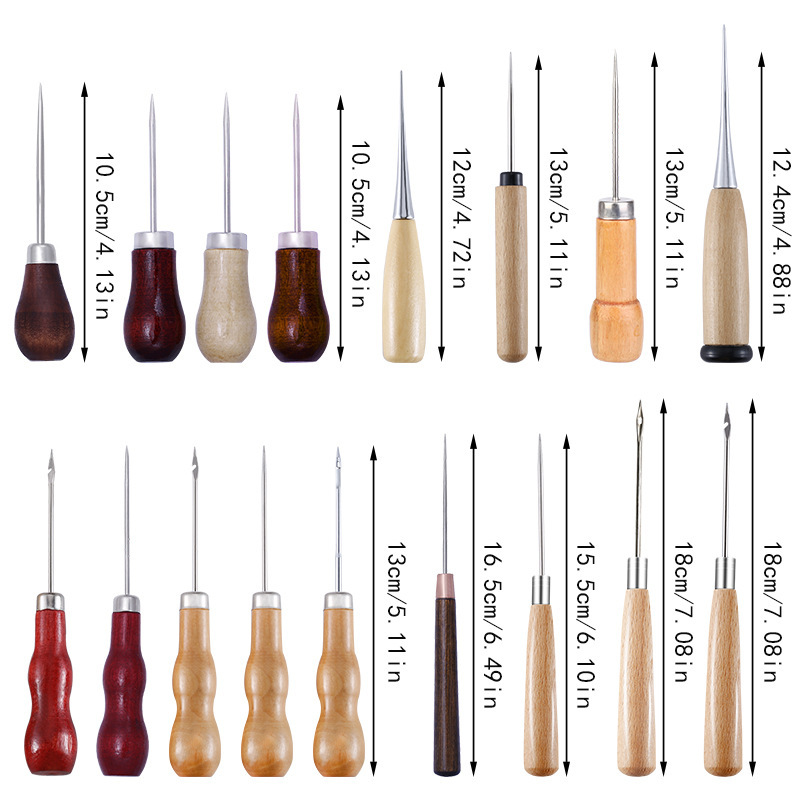 Leather Awl Wood Handle Awls S - đánh giá và giá Leatherwork Repairs