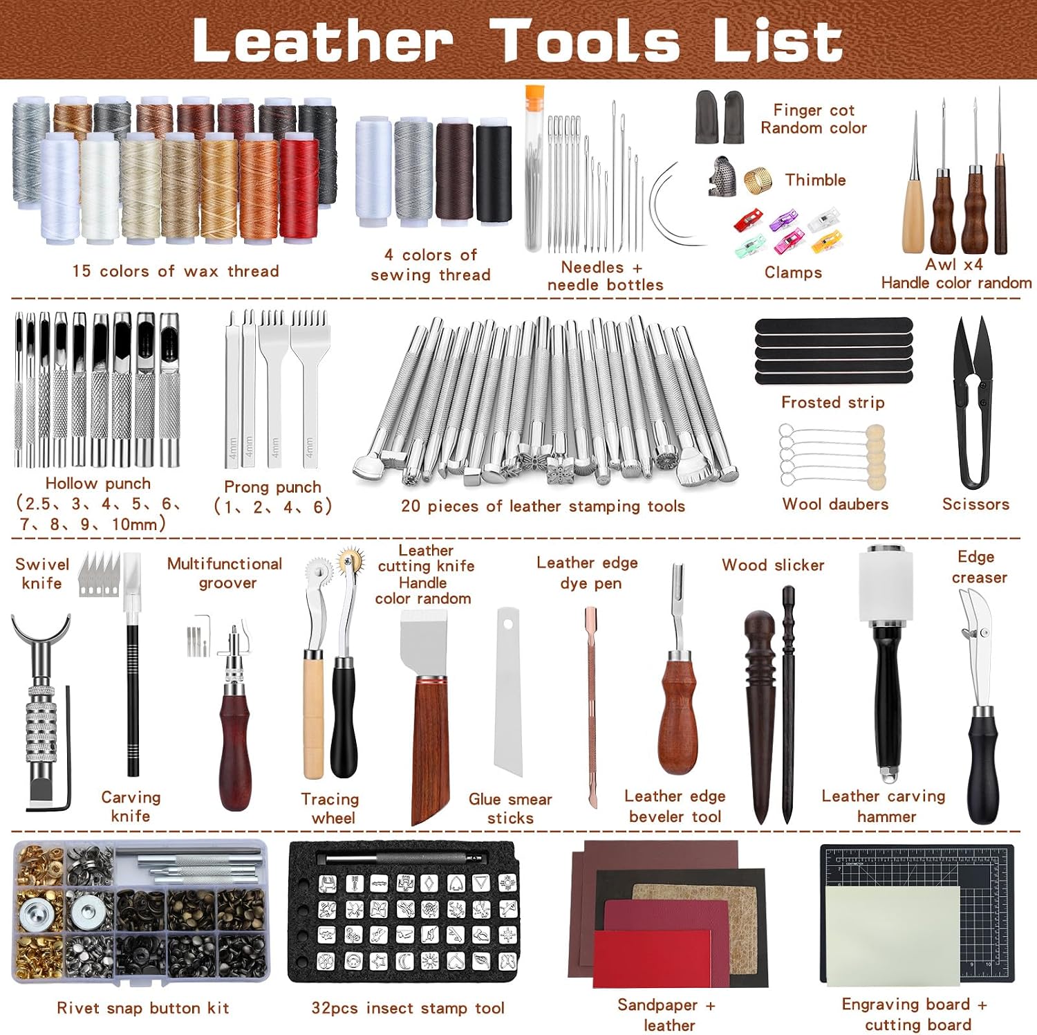 Leather Tooling Kit Leather Cr - đánh giá và giá Leather Work Leather