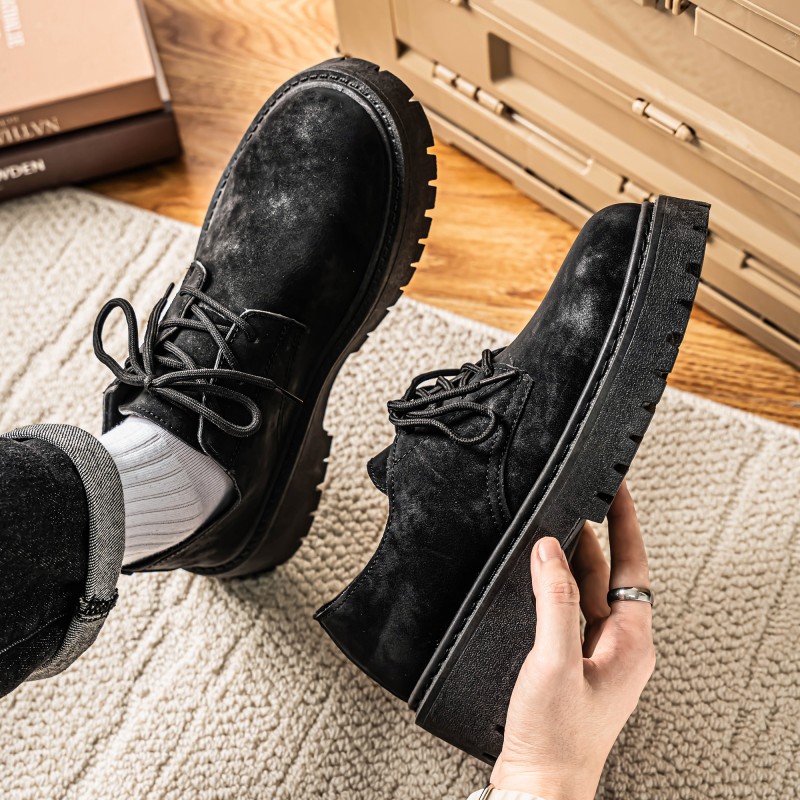 Simple men formal casual shoes - đánh giá và giá Leather Work Outfit