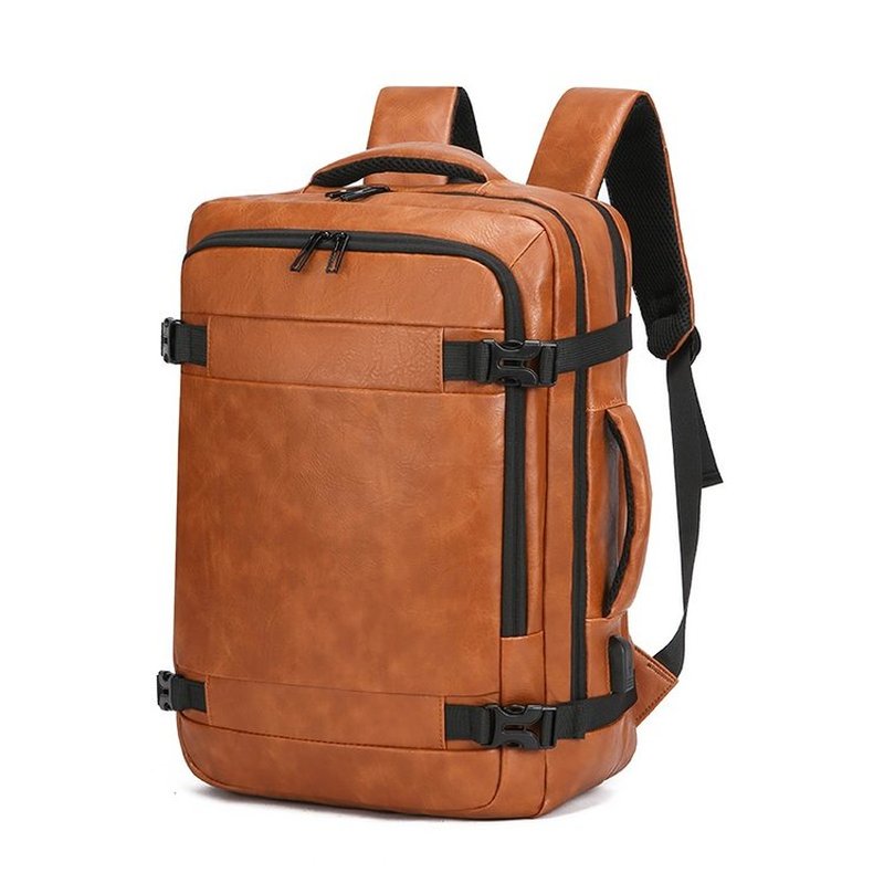 2027 NEW  Men Backpack PU Leat - đánh giá và giá Leather Work Backpack
