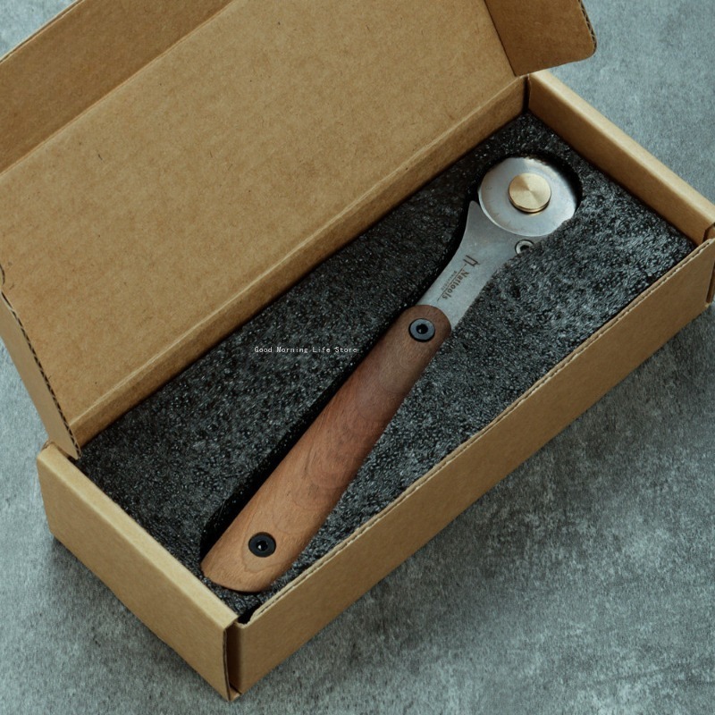 Small Metal Roller Knife Stain - đánh giá và giá Round Knife Leatherwork