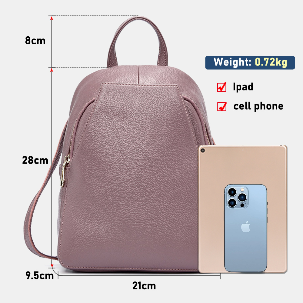Zency Charm Nữ Ba Lô Nam Da Th - đánh giá và giá Leather Work Backpack