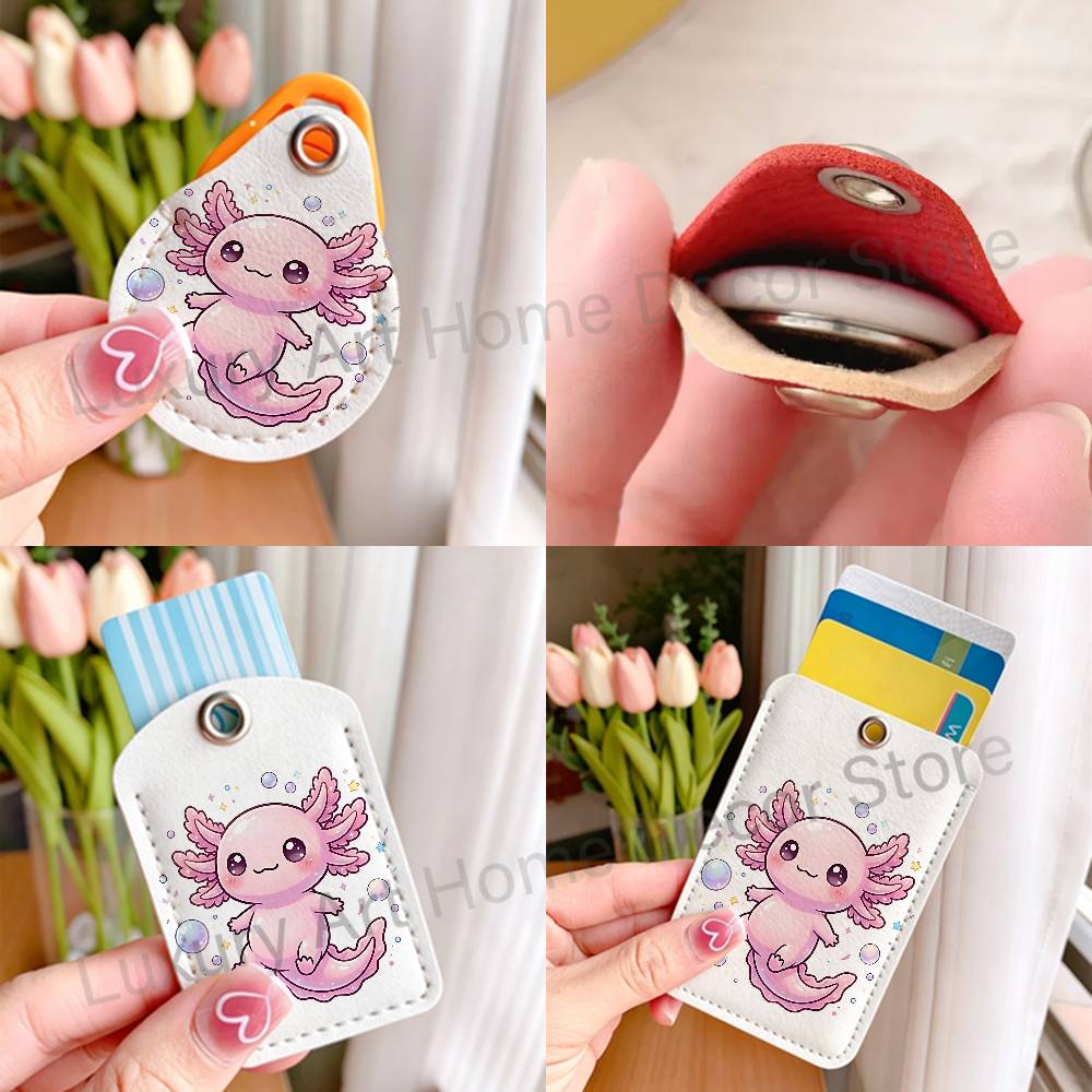 Cute pink A-Axolotl Cartoon Ho - đánh giá và giá Leather Works
