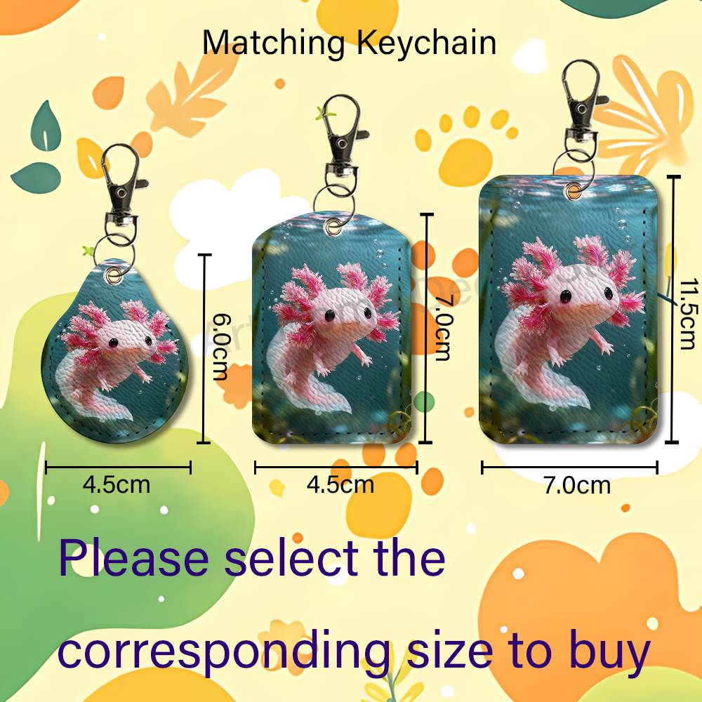 Cute pink A-Axolotl Cartoon Ho - đánh giá và giá Leather Works