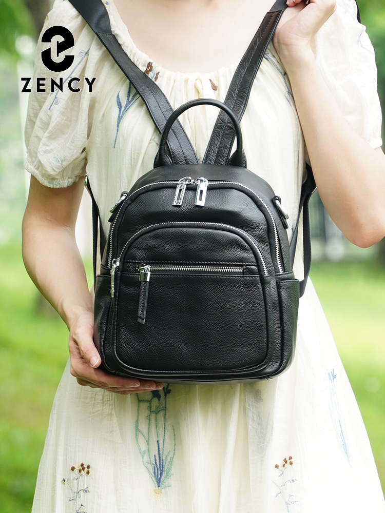 Zency Genuine Leather Small Ba - đánh giá và giá Leather Work Backpack