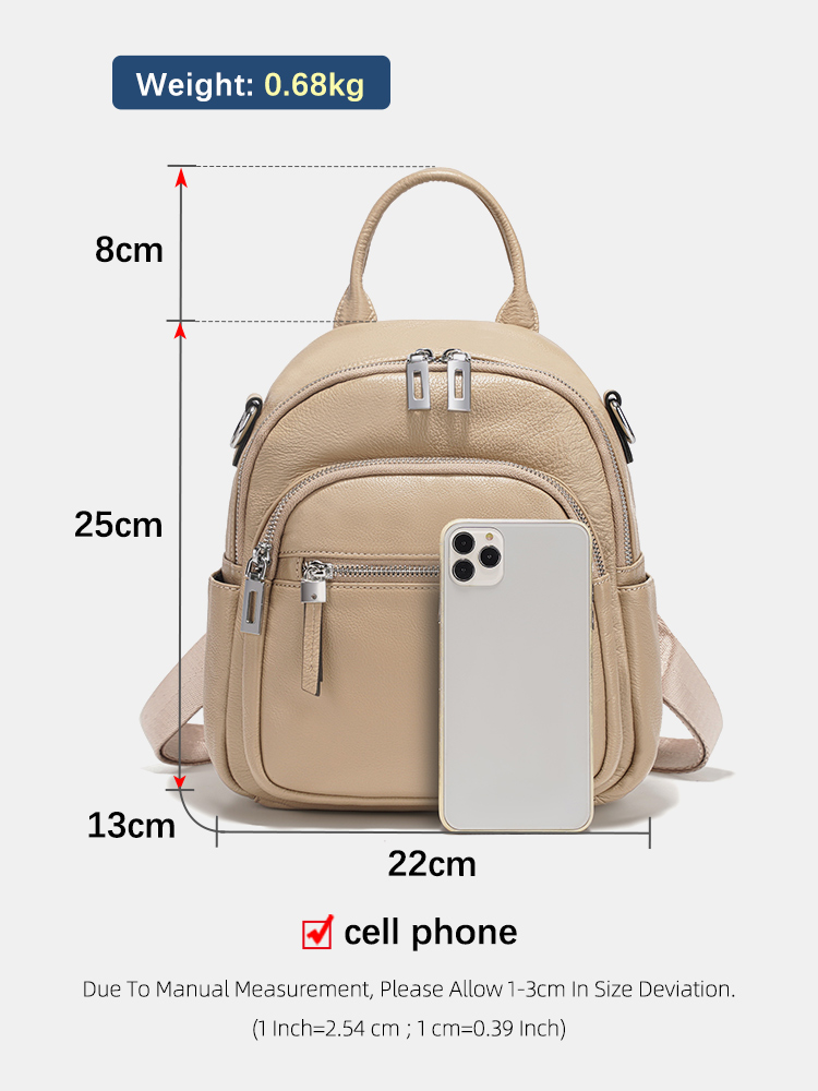 Zency Genuine Leather Small Ba - đánh giá và giá Leather Work Backpack