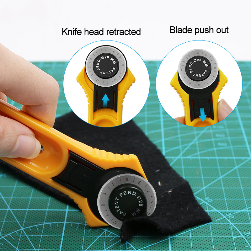 28mm /45mm Rotary Cutter Patch - đánh giá và giá Round Knife Leatherwork