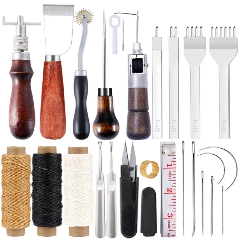 KRABALL Leather Craft Tool Kit - đánh giá và giá Leatherwork Repairs