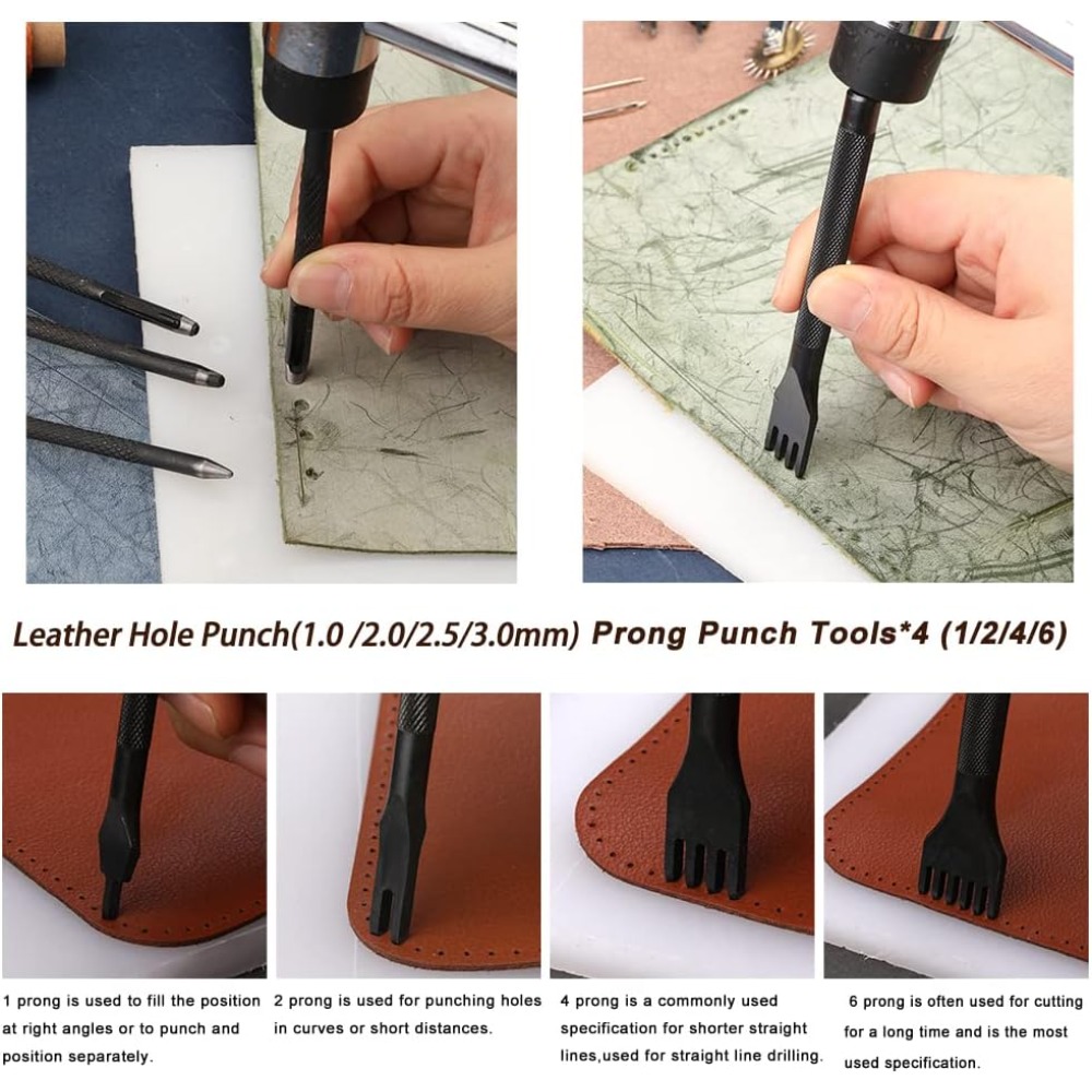 Leather Working Tools Practica - đánh giá và giá Leatherwork Or Leathercraft